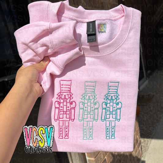 Nutcracker embroidery