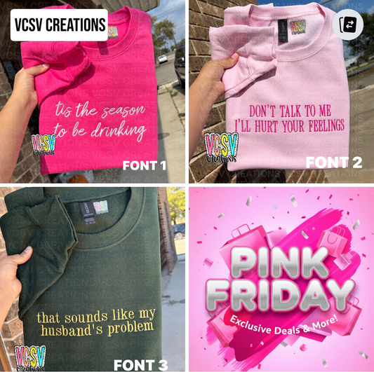 Custom Quote Crewnecks