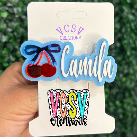 Cherry Name Clip