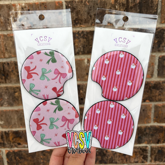 $5 Car Christmas Coasters