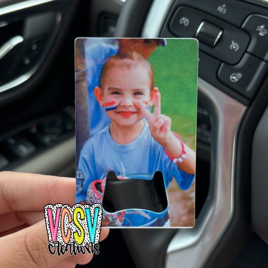 Custom image Bottle Opener