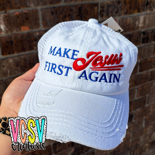 Make Jesus First Hat