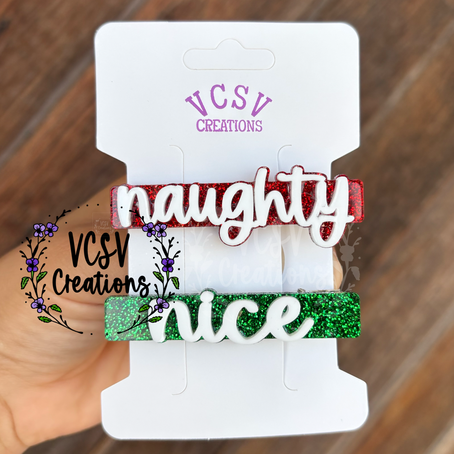 Naughty & Nice Bar clips