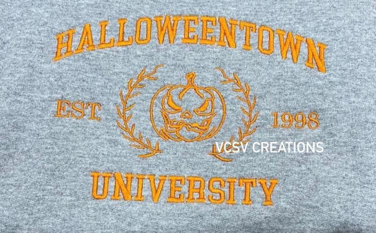 Halloween Town Embroidery