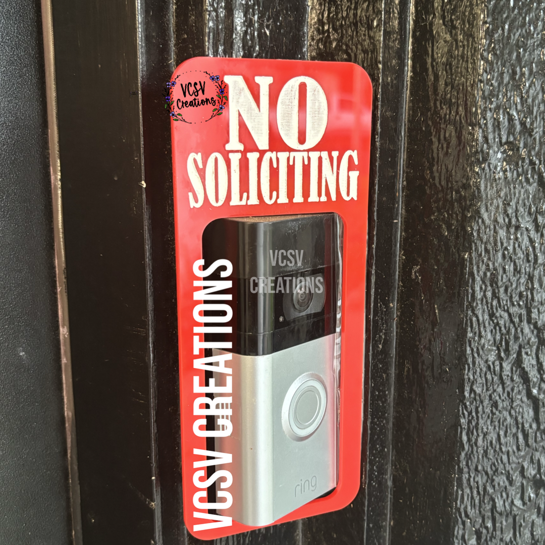 No Soliciting (ring camera 3)