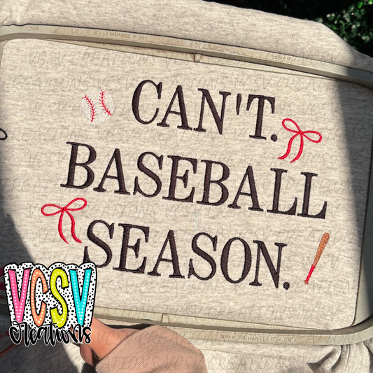 CANT. (Any)SPORT SEASON.