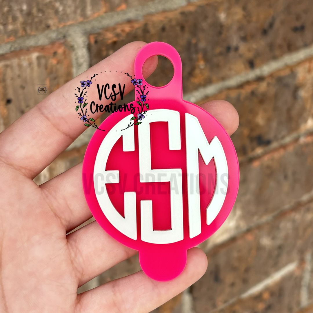 Monogram topper