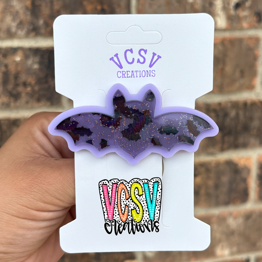 Colored Bat Clip