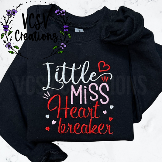 Little Miss Heartbreaker Embroidery