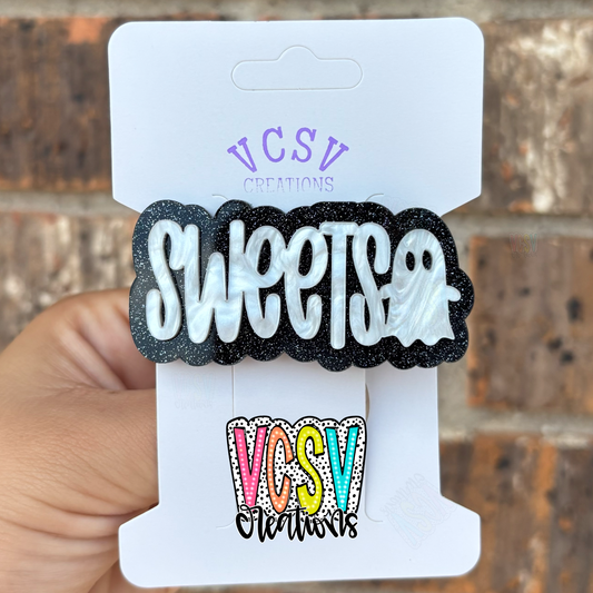 Name+ ghost hair clip