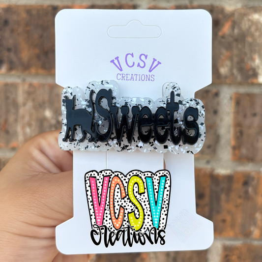 Name+ Cat hair clip
