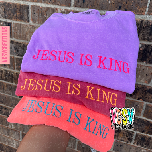 Mystery Jesus Is King tee✝️