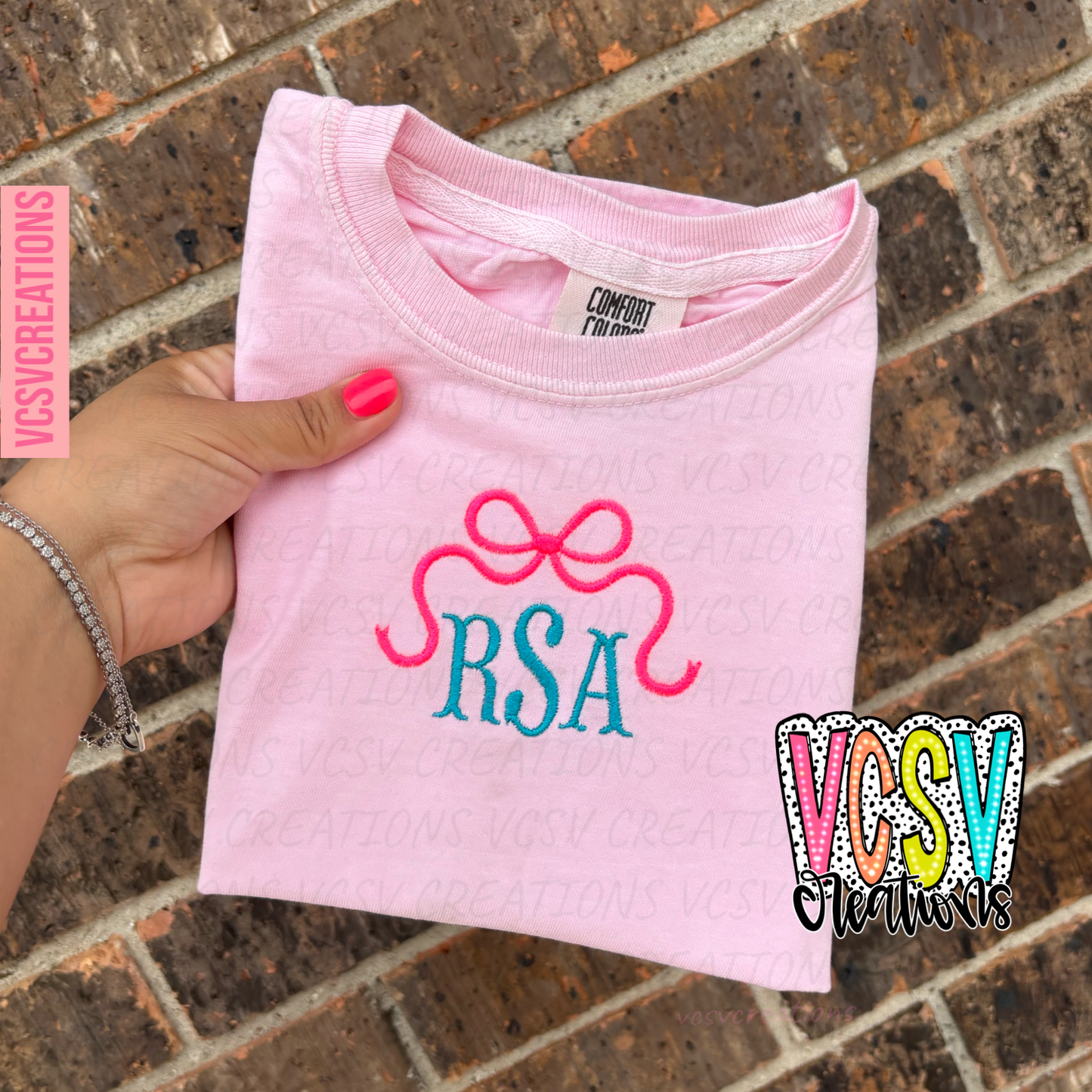 Mystery Bow Monogram