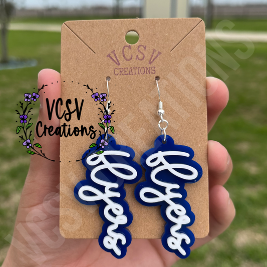 Flyers dangle Earrings