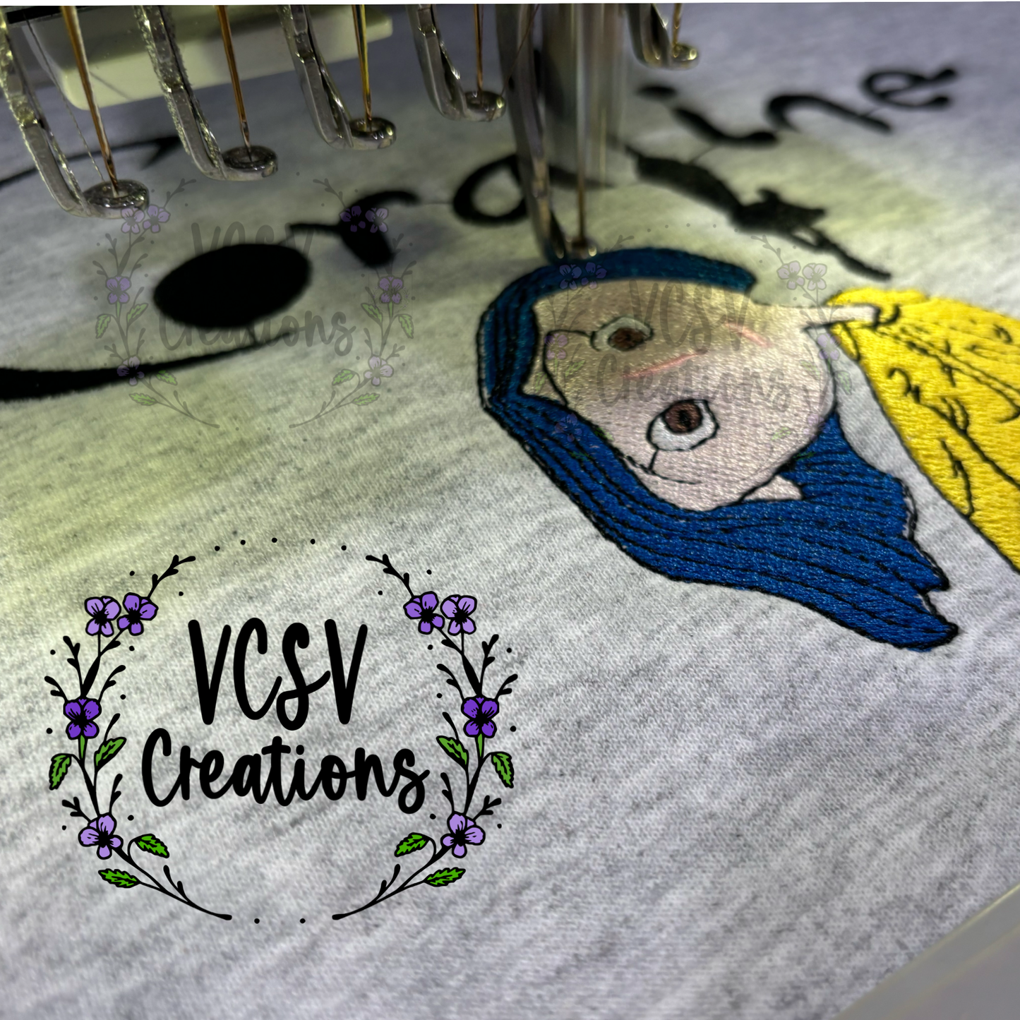 Coraline embroidery