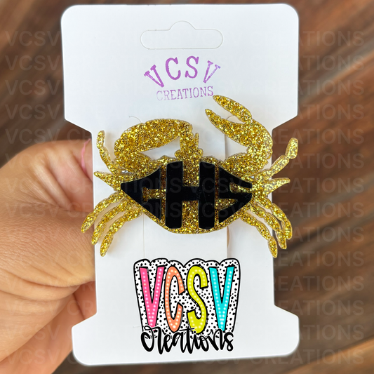 Sandcrab hair Clip
