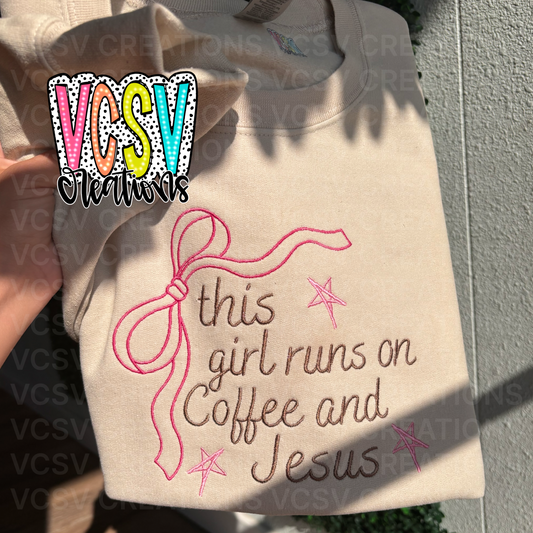 Coffee & Jesus🎀 sweatshirt