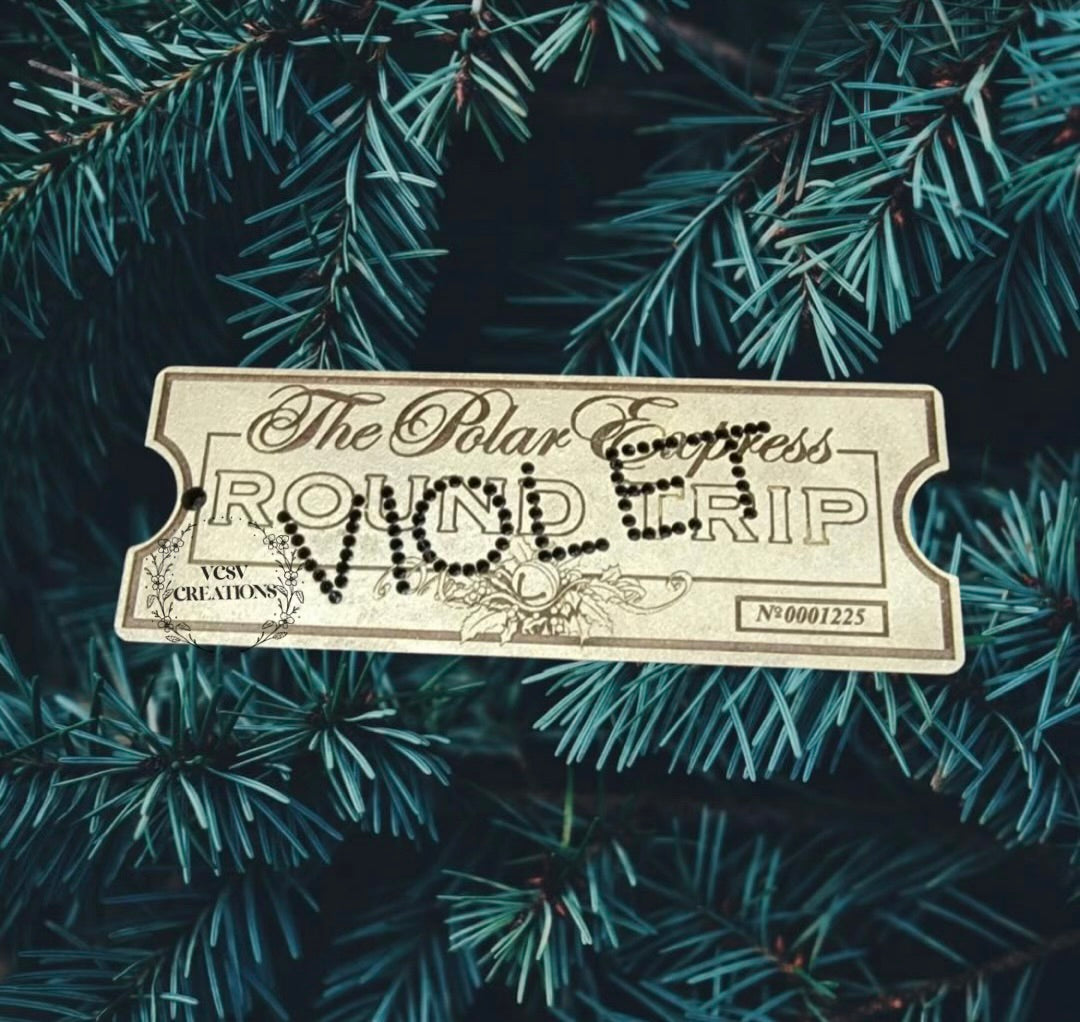 Ticket Ornaments