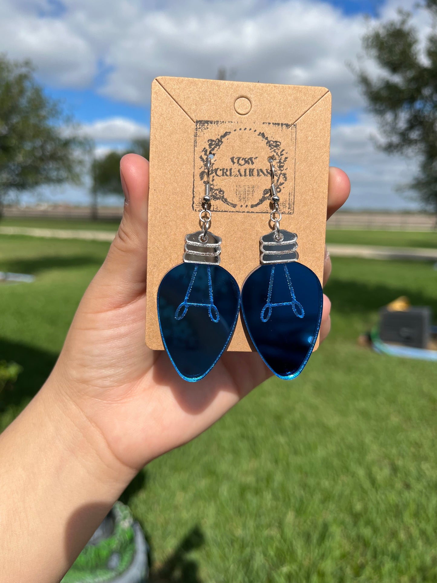 Christmas Lights Earrings